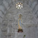 Hornacina funeraria con la imagen de la Virgen de Lourdes (s. XX)